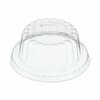 Solo Flat-Top Dome PET Plastic Lids, For 3.5 oz Containers, 3.13 in. Diameter x 1.25 in.h, Clear, 1000PK DF35-0090